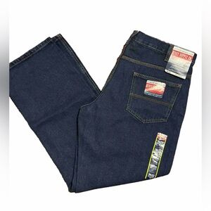 Rivet Supply Co. Authentic Rugged Denim Jeans Mens Size 36x32 Relaxed Fit NWT